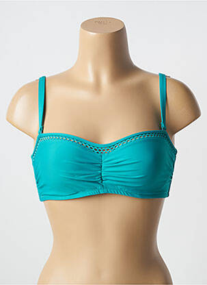 Sutien de costum de baie top bentiță top bentiță albastru SIMONE PERELE femeie