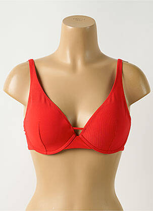 Sutien de costum de baie elasticitate top sutien modelat roșu SIMONE PERELE femeie