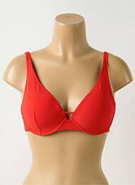 Sutien de costum de baie elasticitate top sutien modelat roșu SIMONE PERELE femme