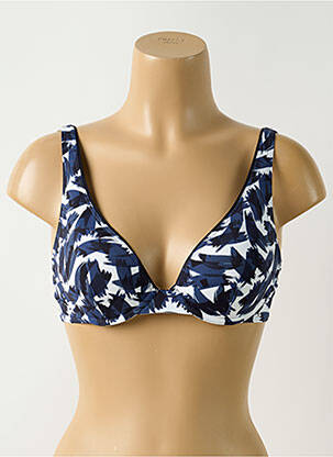 Sutien de costum de baie top sutien modelat top sutien modelat albastru SIMONE PERELE femeie