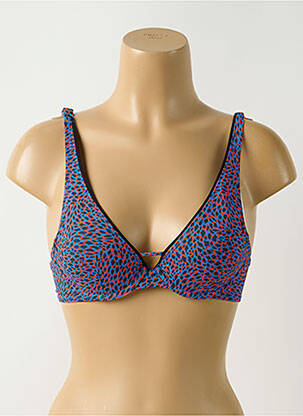 Sutien de costum de baie top sutien modelat top sutien modelat albastru SIMONE PERELE femeie