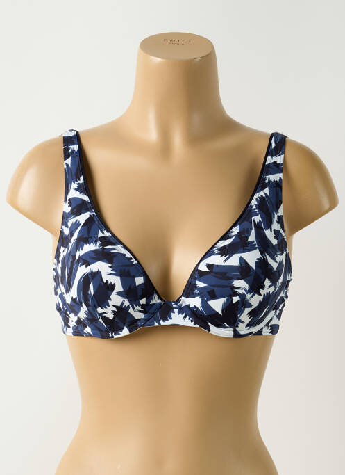 Sutien de costum de baie top sutien modelat top sutien modelat albastru SIMONE PERELE femme