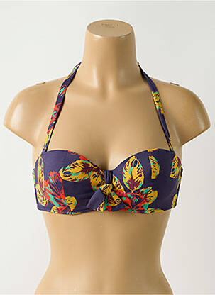 Sutien de costum de baie elasticitate top sutien push-up violet SIMONE PERELE femeie