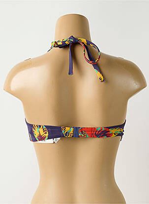 Sutien de costum de baie elasticitate top sutien push-up violet SIMONE PERELE femeie