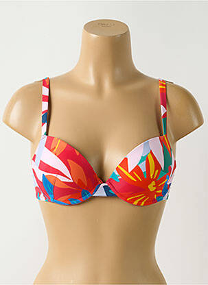 Sutien de costum de baie elasticitate top sutien modelat roșu SIMONE PERELE femeie