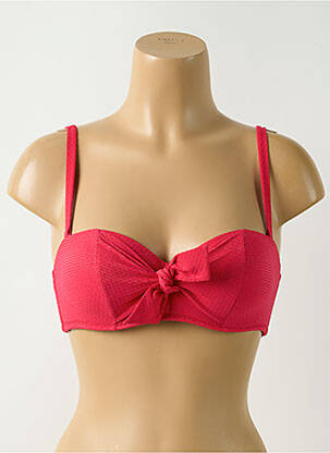 Sutien de costum de baie elasticitate top sutien push-up roșu SIMONE PERELE femeie