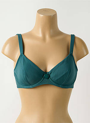 Sutien de costum de baie elasticitate sutien cupe întregi cu decolteu înalt verde SIMONE PERELE femeie