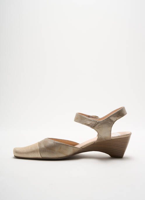 Sandale/Pantofi decupați auriu SWEET femeie