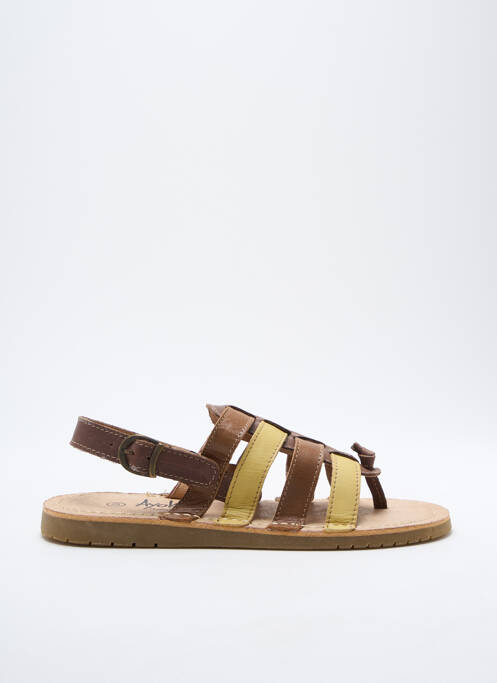 Șlapi maro AYOKA femeie