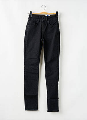 Blugi cu croială slim negru GARCIA femeie