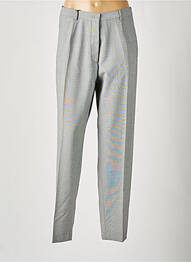 Pantalon slim talie elastică talie înaltă gri IMMAC femme