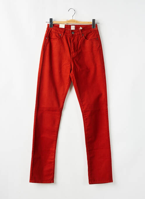 Pantalon slim portocaliu KANOPE femeie