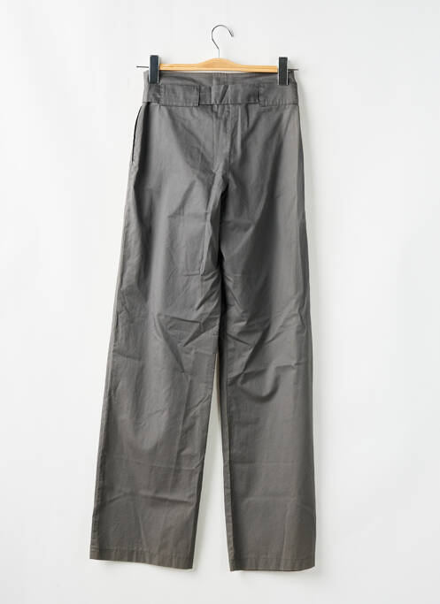 Pantalon drept gri FLEUR DE SEL femeie