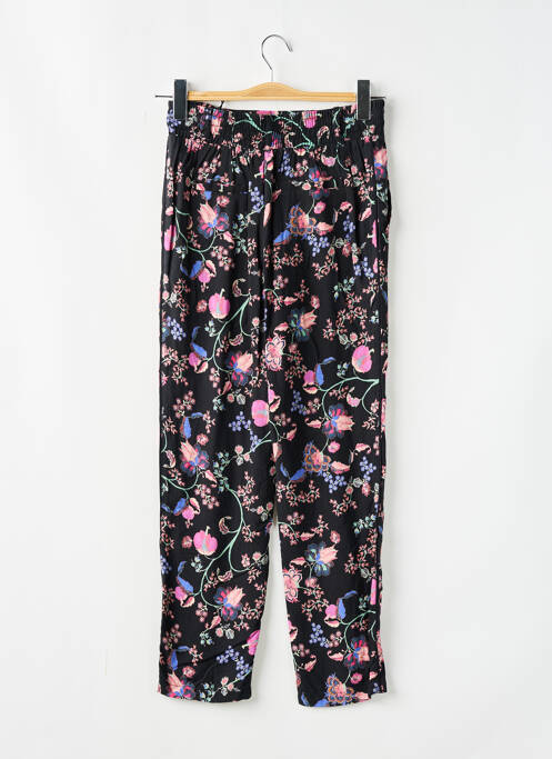 Pantalon drept țesătură poplin talie înaltă negru STREET ONE femme