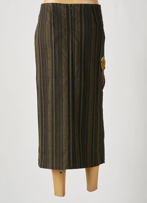 Fustă lungă verde PAUSE CAFE femeie