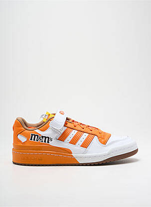Adidași material neted toc mic portocalie ADIDAS bărbat