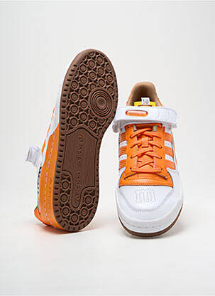 Adidași material neted toc mic portocalie ADIDAS bărbat