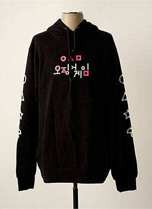 Hanorac cu glugă negru TEALER bărbat