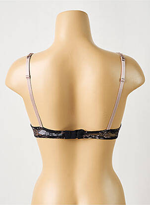 Sutien efect material satinat top sutien modelat negru AUBADE femeie