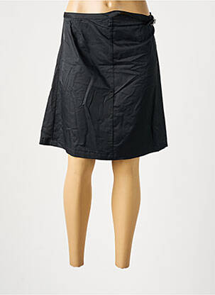 Fustă midi negru DUNP femeie