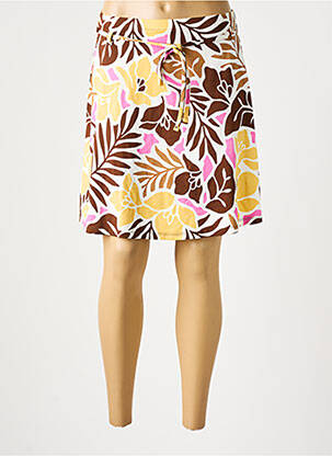 Fustă midi galben BROADWAY femeie