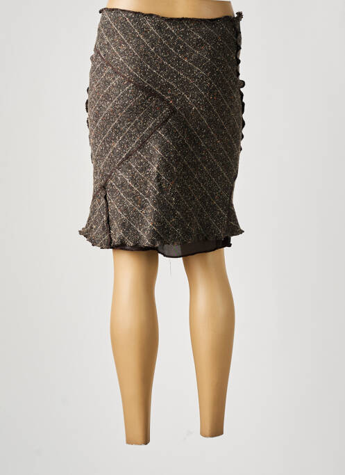 Fustă midi gri JAD femeie