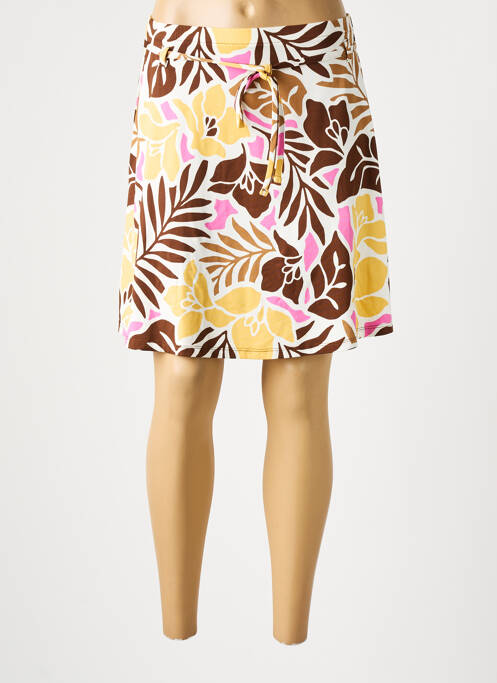 Fustă midi galben BROADWAY femeie