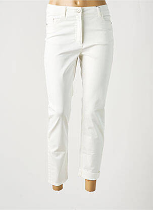 Pantalon 7/8 alb OLSEN femeie