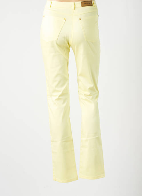 Pantalon slim galben PAZ TORRAS femeie