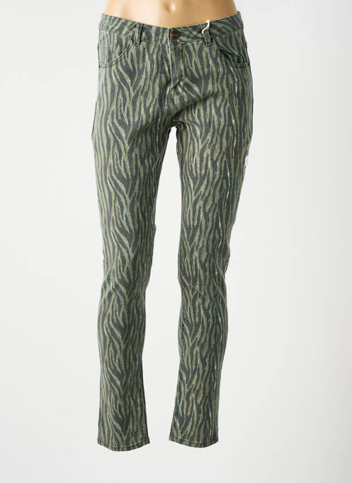 Blugi skinny verde GARCIA femeie