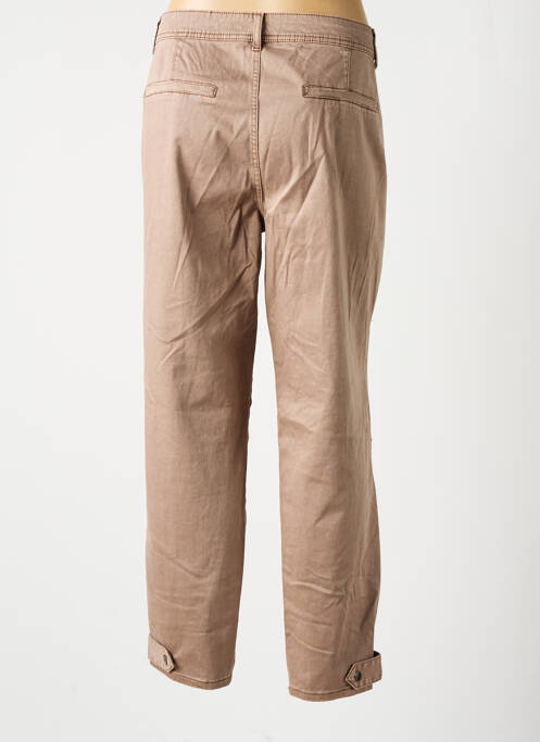Pantalon chino maro BROADWAY femeie