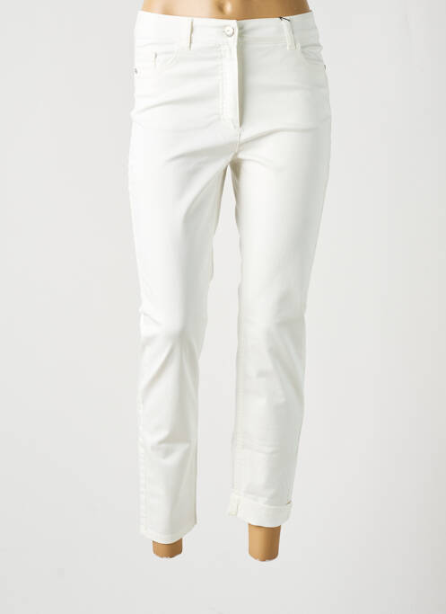 Pantalon 7/8 alb OLSEN femeie
