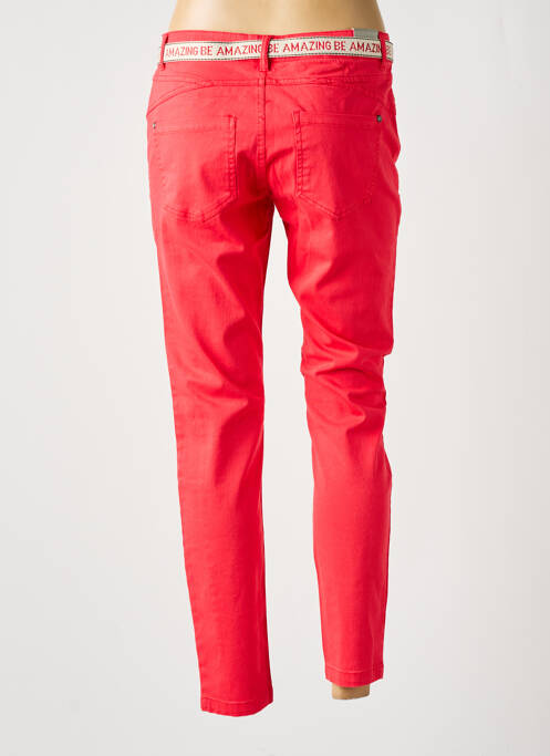 Pantalon chino roșu BROADWAY femeie