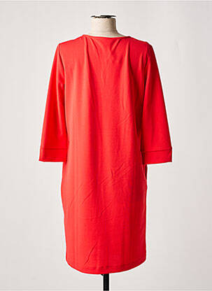 Rochie midi mâneci 3/4 mâneci 3/4 roșu GARCIA femeie