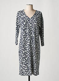 Rochie midi mâneci lungi mâneci lungi albastru STREET ONE femme