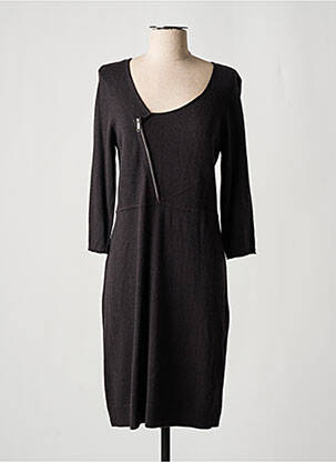 Rochie midi mâneci lungi mâneci lungi gri OLSEN femeie