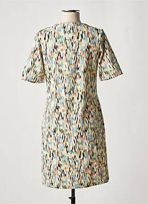 Rochie scurtă mâneci scurte mâneci scurte verde GARCIA femeie