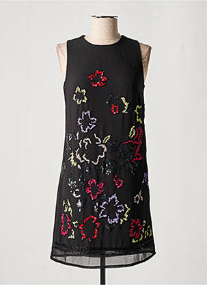 Rochie scurtă negru DESIGUAL femeie
