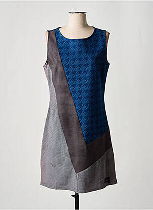 Rochie midi albastru SMASH WEAR femeie