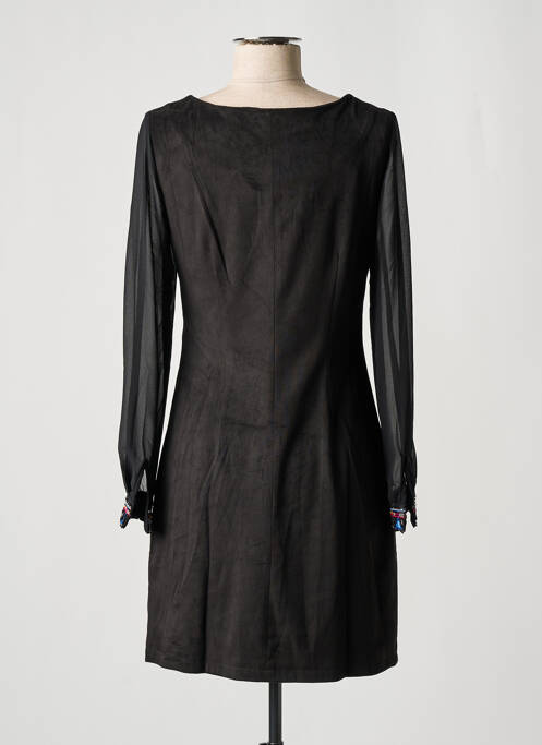 Rochie scurtă maro DESIGUAL femeie