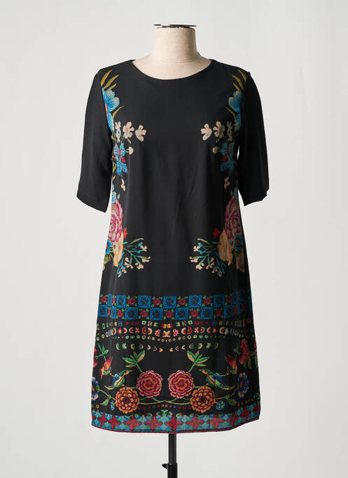 Rochie scurtă negru DESIGUAL femeie