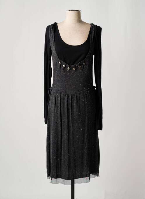 Rochie midi gri DDP femeie