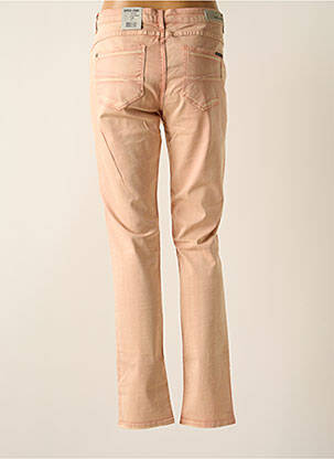 Pantalon slim talie joasă talie joasă roz GARCIA femeie