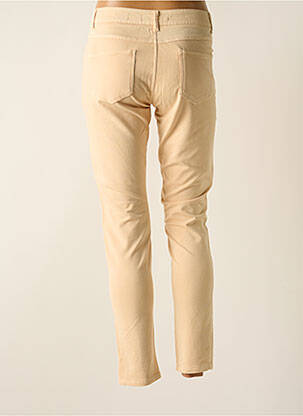 Pantalon slim buzunare bej BROADWAY femeie