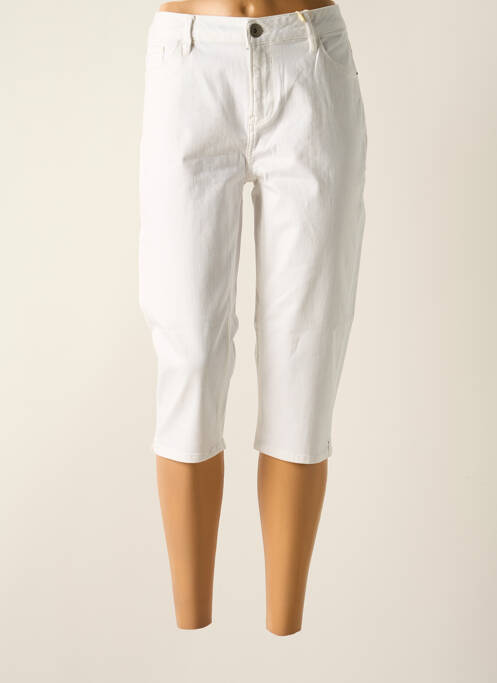 Pantalon trei sferturi alb GARCIA femeie