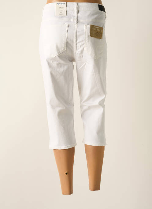 Pantalon trei sferturi alb GARCIA femeie