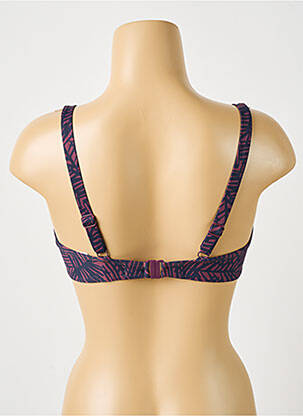 Sutien de costum de baie elasticitate sutien cupe întregi cu decolteu înalt violet SIMONE PERELE femeie