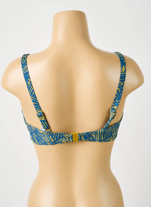 Sutien de costum de baie elasticitate sutien cupe întregi cu decolteu înalt verde SIMONE PERELE femme