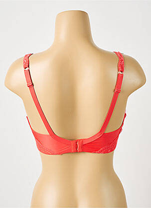 Sutien efect material satinat top sutien modelat portocalie AUBADE femeie