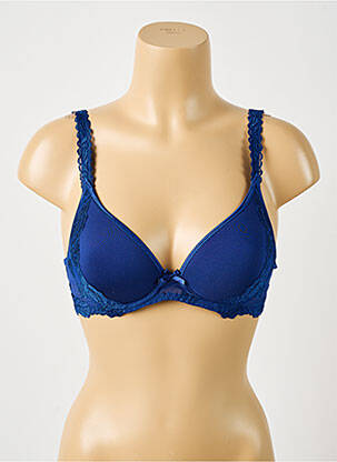 Sutien broderie top sutien modelat albastru AUBADE femeie
